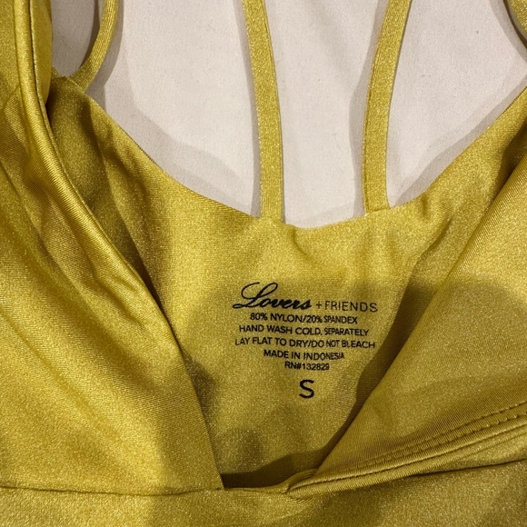 LOVERS & FRIENDS Caught Up One Piece Swimsuit in Lima. BRAND NEW Condition. - Picture 5 of 5